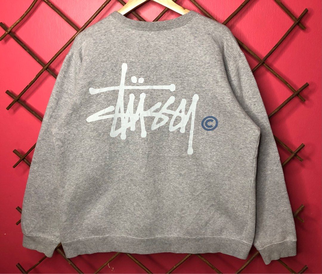 Vintage STUSSY sweatshirt Men s Fashion Tops Sets Hoodies