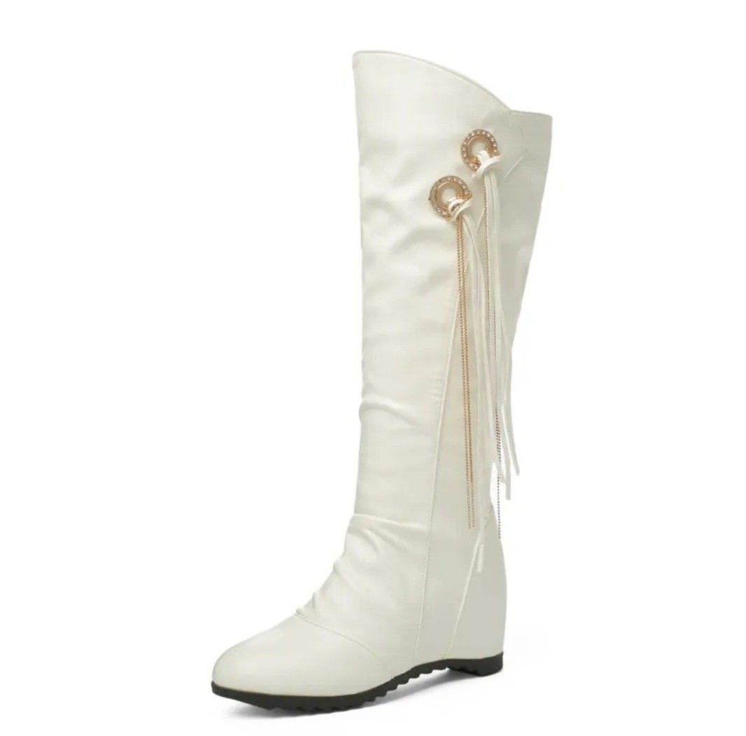 Wedge riding new arrivals boots