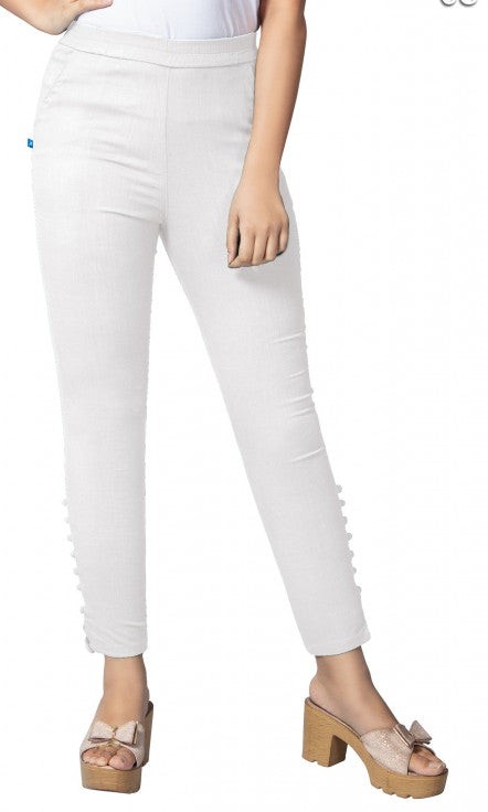 Zebu Women's Printed Cotton Lycra Skinny Fit Track Pant (Pack of 1) –  zebustore.com