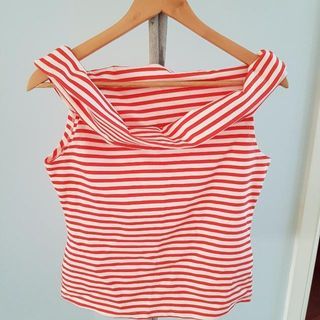 Witchery off shoulder boat top
