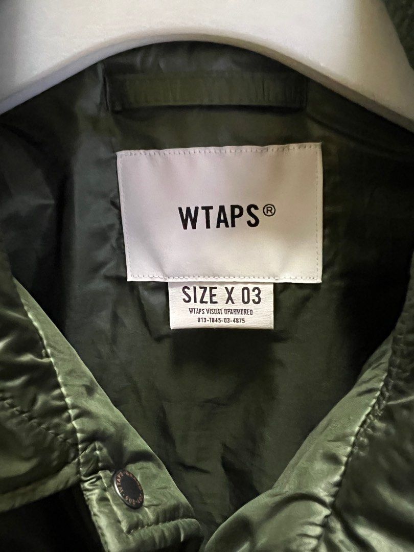 WTAPS CHIEF 01 / JACKET / POLY. TAFFETA. WTVUA, 名牌, 服裝- Carousell