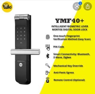 Yale YMF40 Digital Door Lock (Mortise Lock)