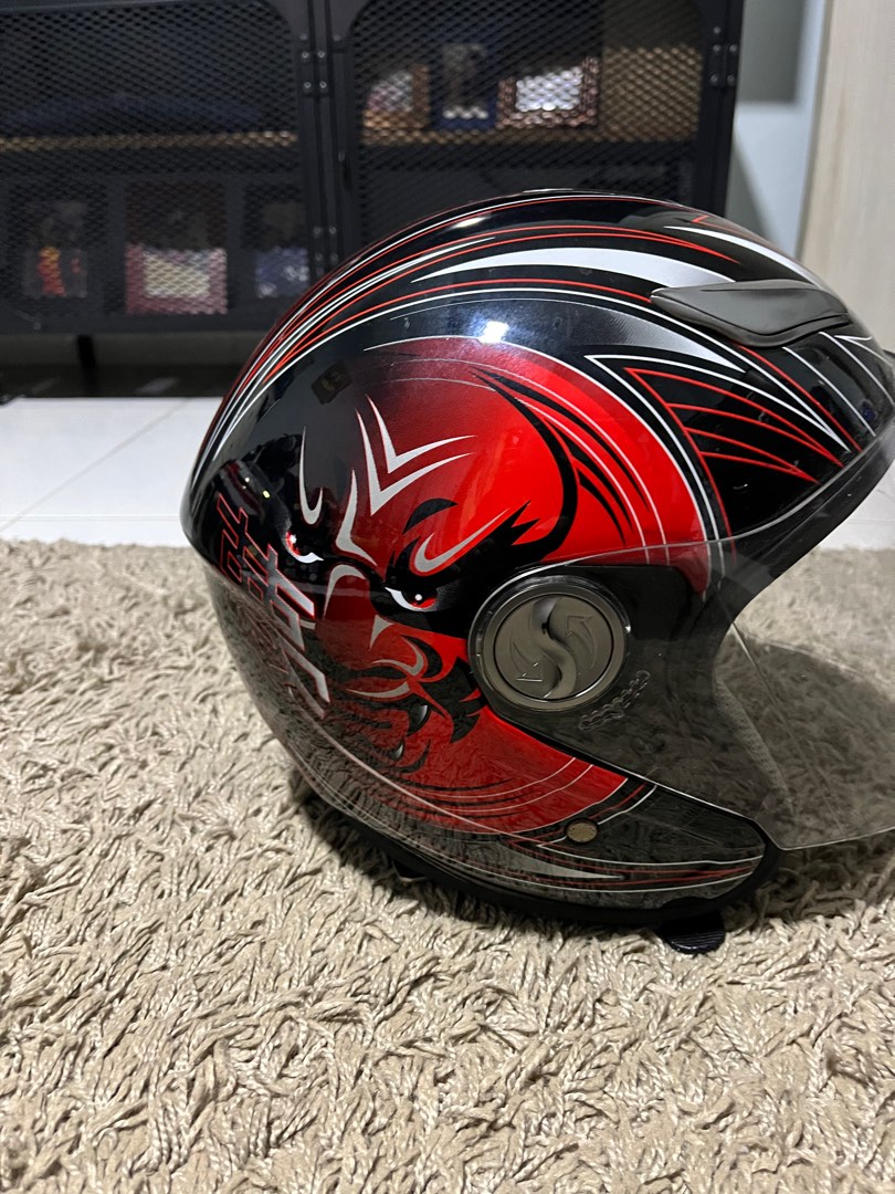 YOHE Helmet, Motorcycles, Motorcycle Apparel On Carousell