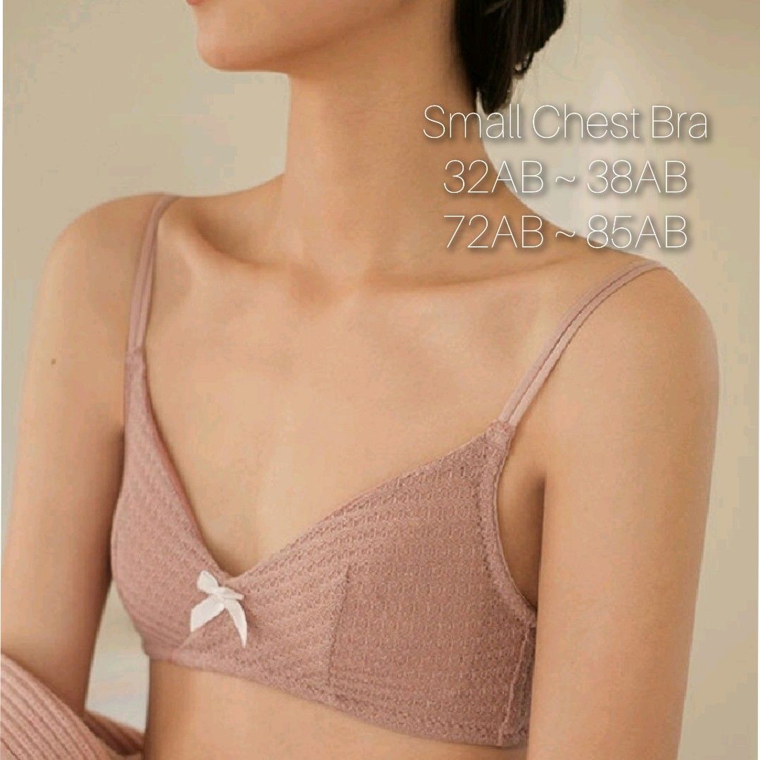 Young Girls Youths Teens Students Adolescents Small Chest Cotton Wireless  Bra, Women's Fashion, New Undergarments & Loungewear on Carousell