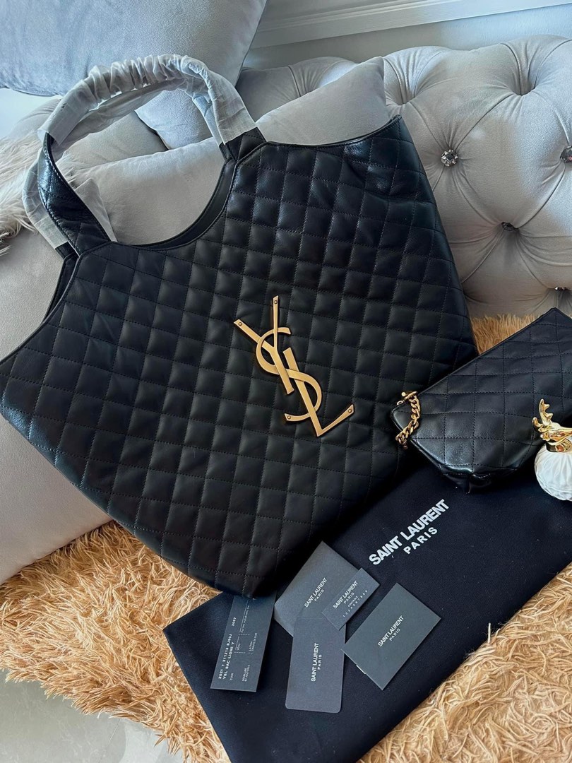 Ysl icare Small, Luxury, Bags & Wallets on Carousell