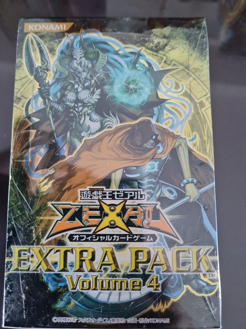 Yugioh Vintage Booster Box - Extra Pack Volume 4 Japanese, Hobbies & Toys,  Toys & Games on Carousell
