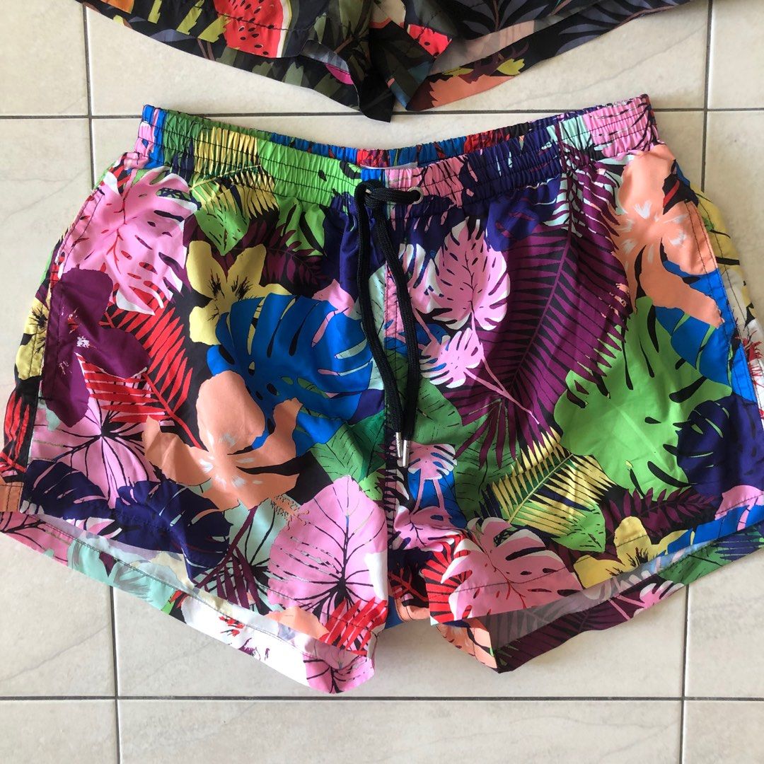Mens swim shorts zara 2025