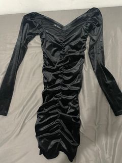 Zara Suede Dress (Black)