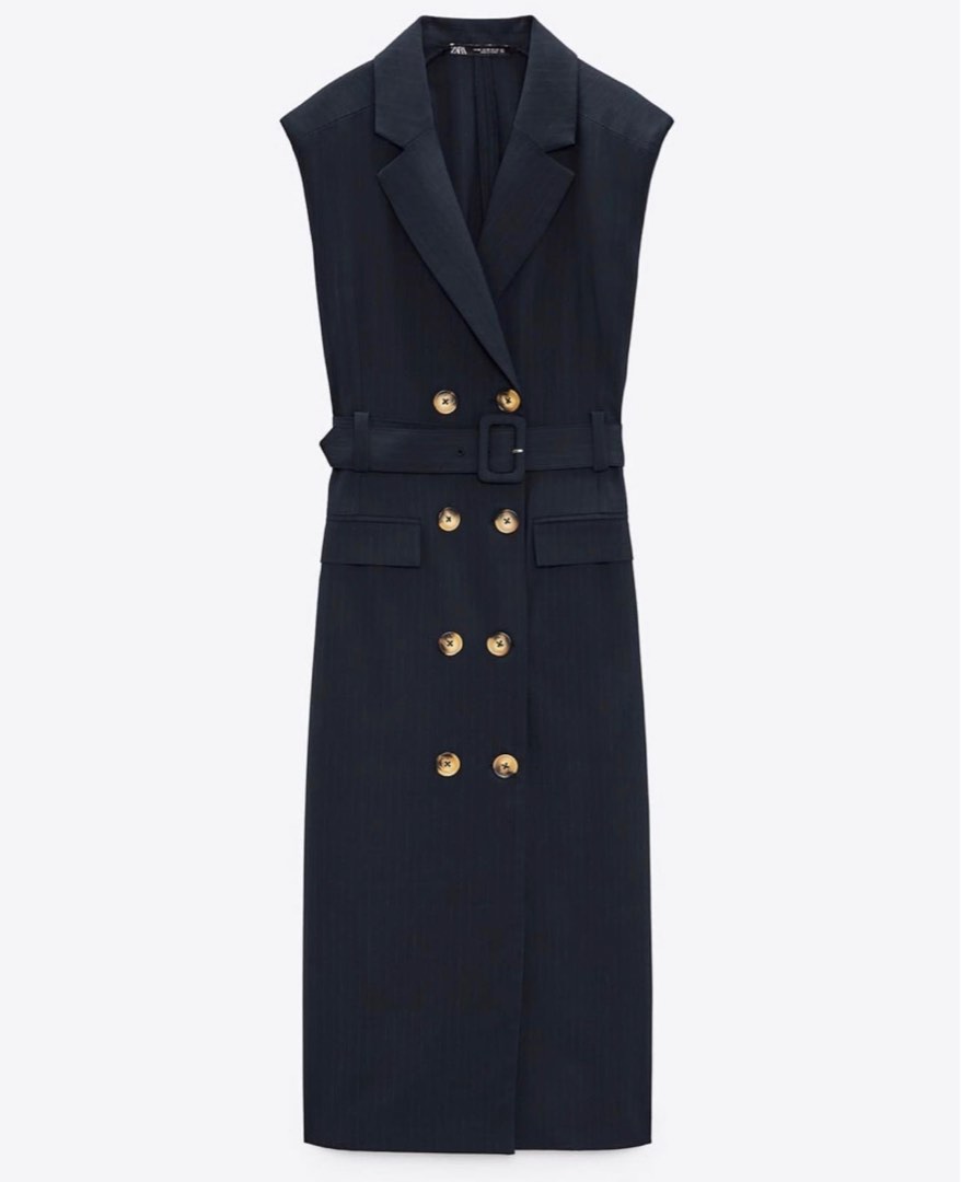 Zara Trench Dress on Carousell