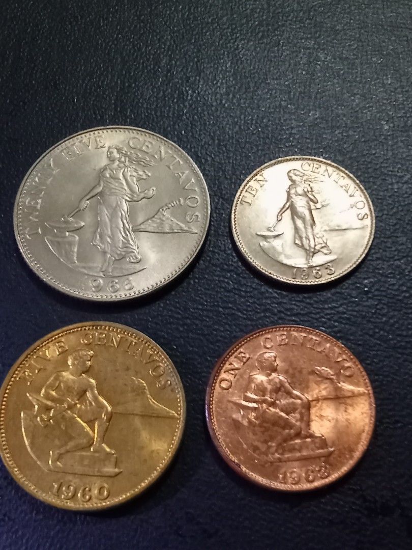 1958 1966 Philippine Vintage Uncirculated Coins Hobbies Toys 1958-1966-philippine-vintage-uncirculated-coins-hobbies-toys