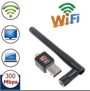 300Mbps WiFi Dongle Wireless LAN 802.11 N/G/B Adapter Dongle