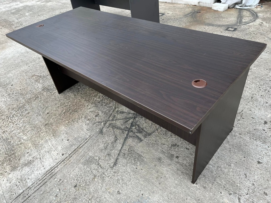 6ft Meja Office Table Computer Desk Writing Study, Furniture & Home ...
