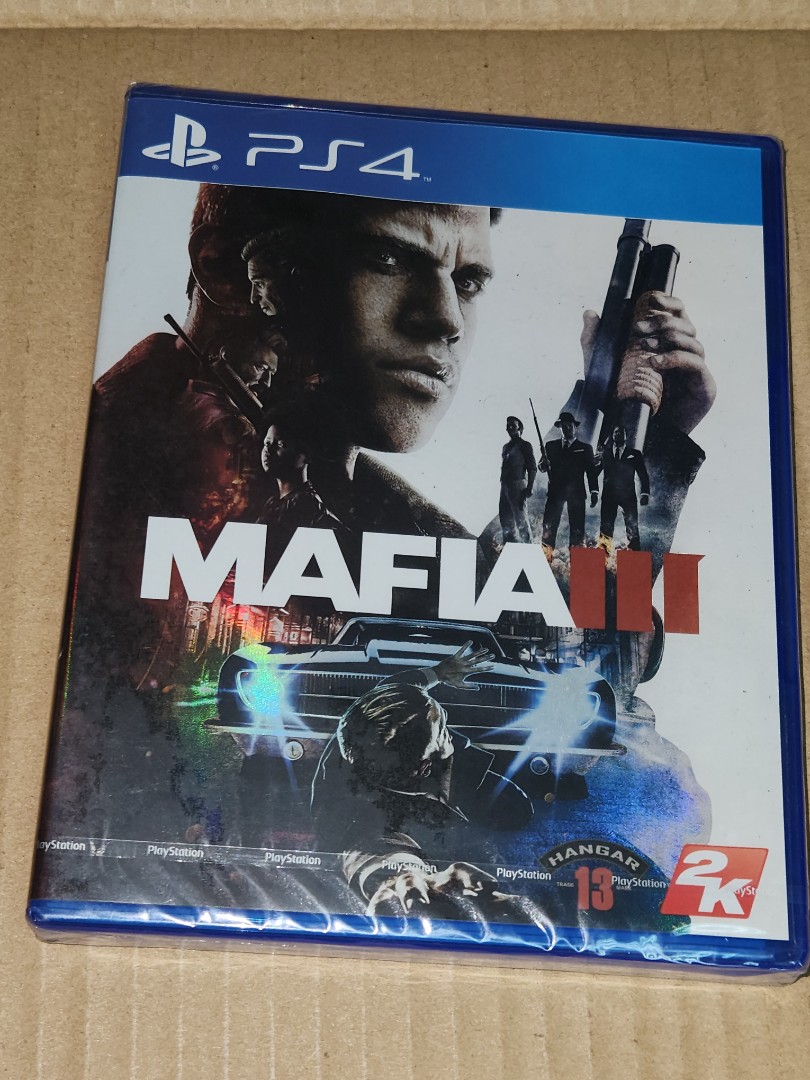 全新未開封PS4 Mafia III, 電子遊戲, 電子遊戲, PlayStation - Carousell