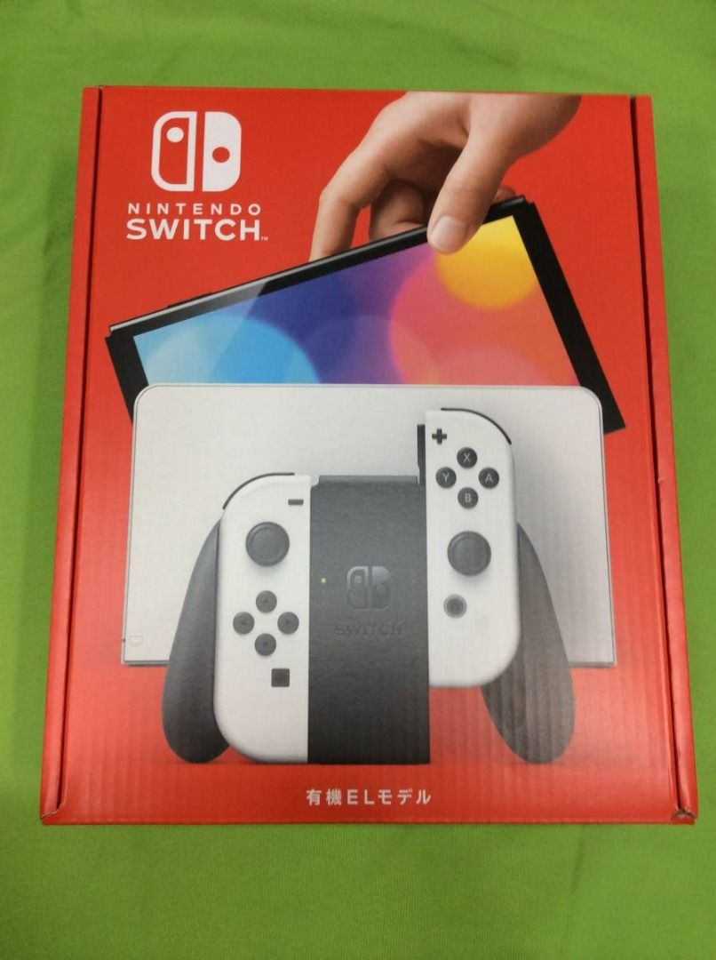 未使用] Nintendo Switch 本體☆有機EL 型號[白色]☆HEG-S-KAAAA☆附盒
