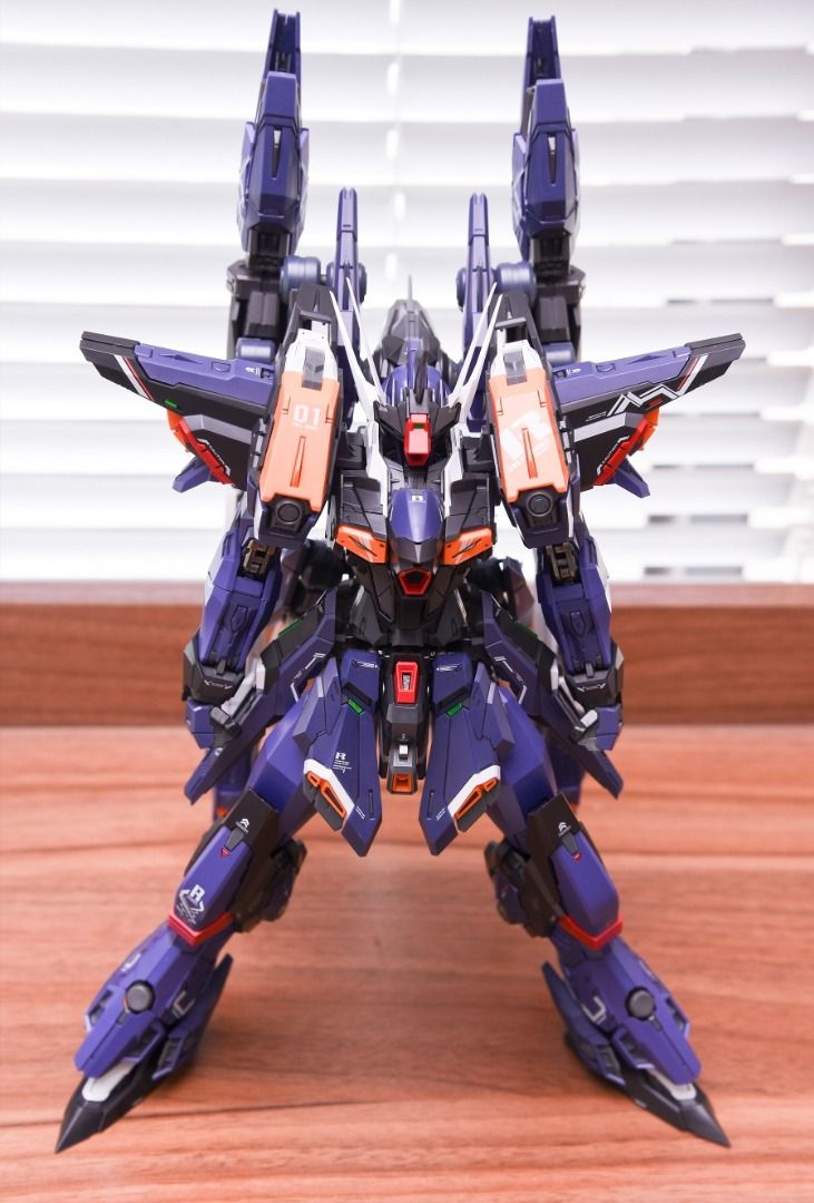 ガンダム無限新星1/100 RULING 裁決 合金フレーム 全塗装完成品 ...