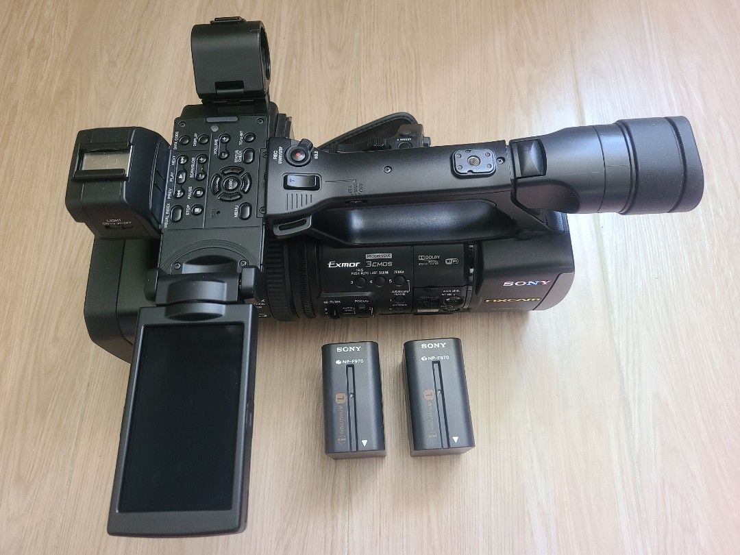 錄影機Sony hxr nx3 video camera 攝錄機, 攝影器材, 攝錄機- Carousell