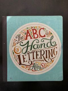 ABC Hand Lettering by Abbey Sy