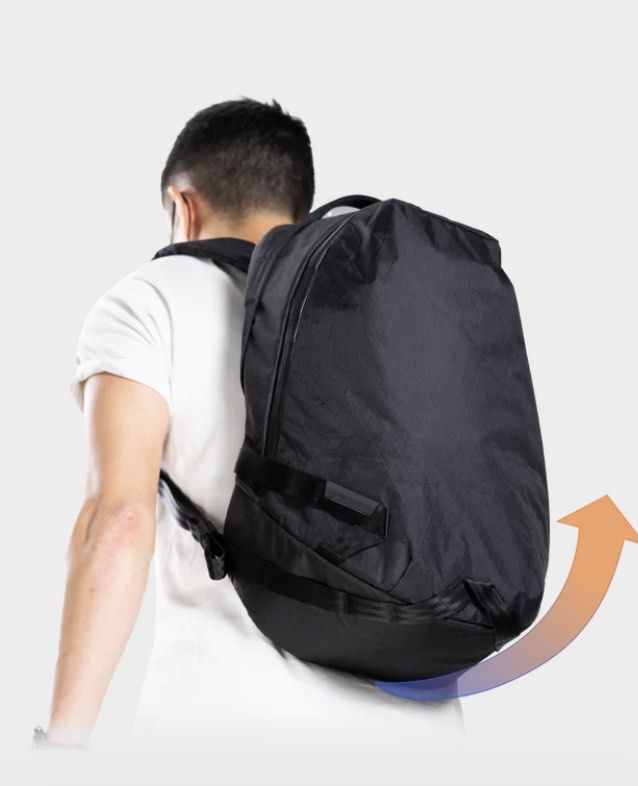 全新）Able Carry Daily Plus Black: X-Pac VX21, 男裝, 袋, 背包 
