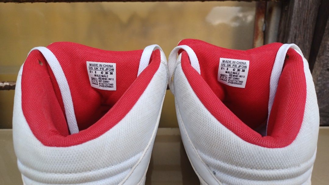 ADIDAS NEO HIGH CUT Men s Fashion Footwear Sneakers on Carousell