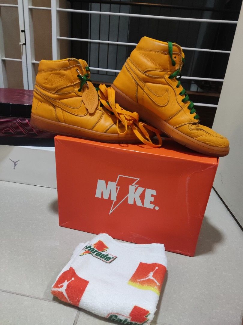 Air Jordan 1 high Gatorade Men s Fashion Footwear Sneakers on