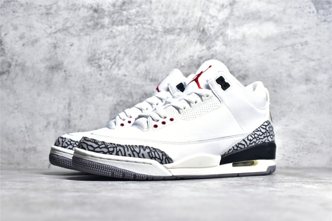 Jordan 3 white cement 2018 sales