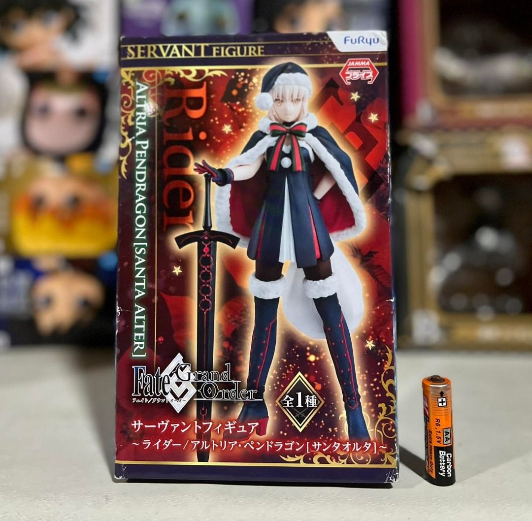 Altria Pendragon Rider [Santa Alter] - (Furyu) Fate Grand Order Figure,  Hobbies & Toys, Toys & Games on Carousell