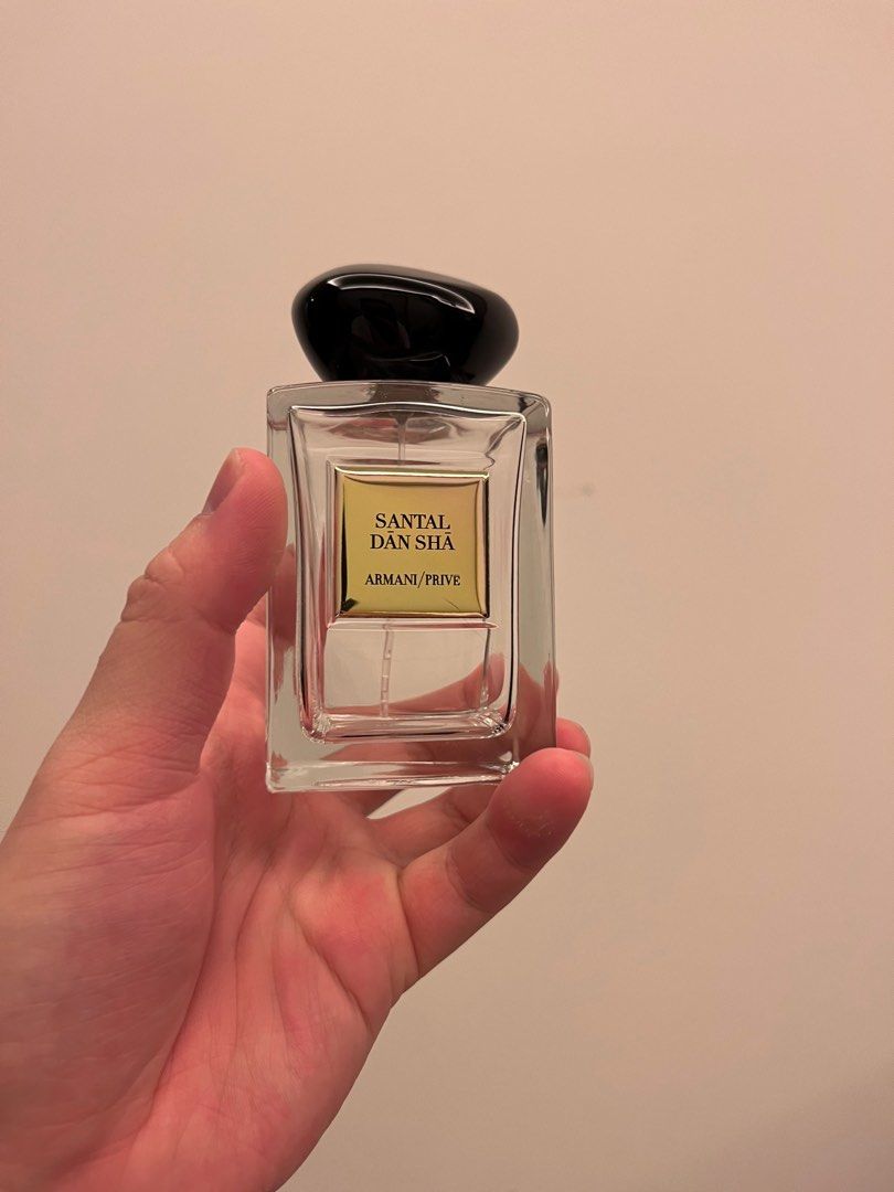 Armani Prive Santal Dan Sha empty bottle, Beauty & Personal Care, Fragrance  & Deodorants on Carousell