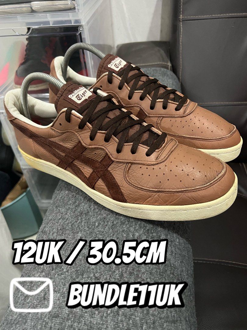 Onitsuka brown leather hot sale