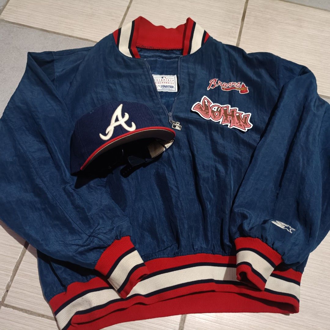 Vintage Atlanta Braves Jacket, Men's Fashion, Coats, Jackets and Outerwear  on Carousell