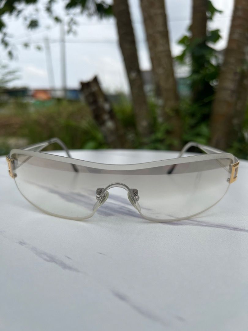 Bvlgari shield discount sunglasses