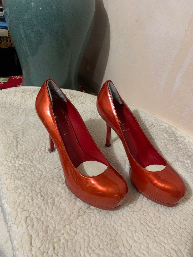 Authentic Ysl heels, Luxury, Sneakers & Footwear on Carousell