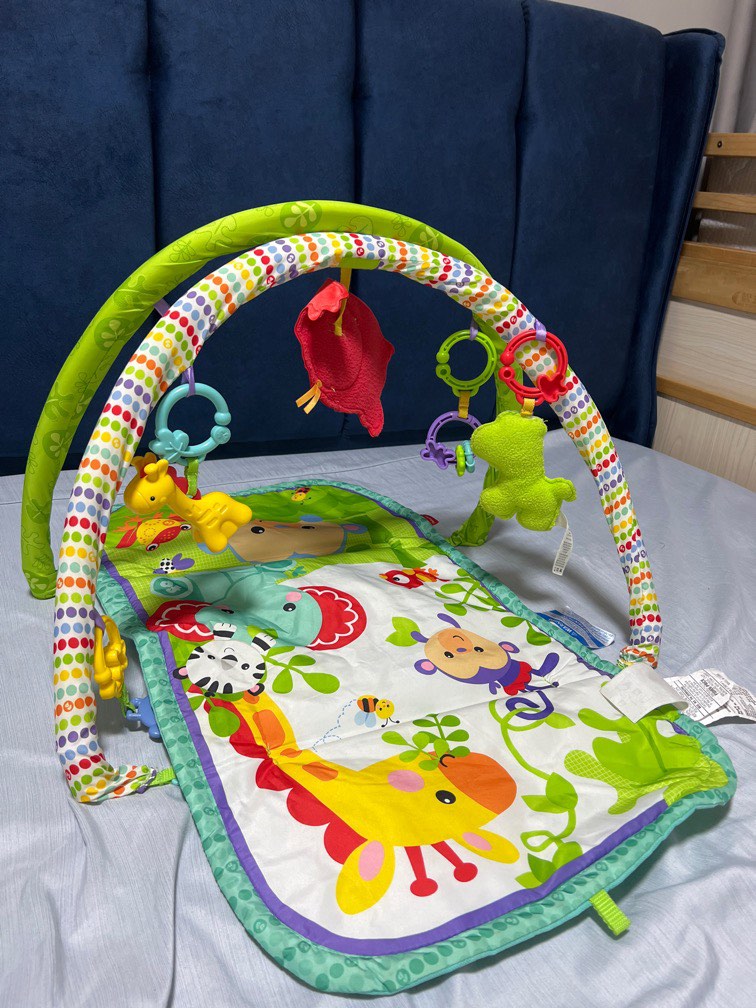 Fisher price Baby Gym Mat, Babies & Kids, Infant Playtime on Carousell