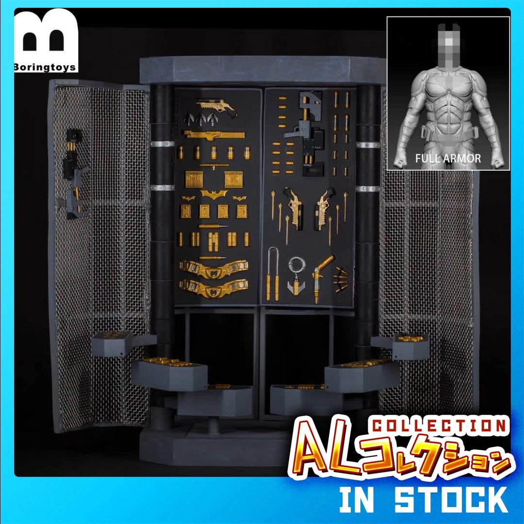 in stock* Boring Toys NOTA Light up Bat Armory Armoury with Rubber