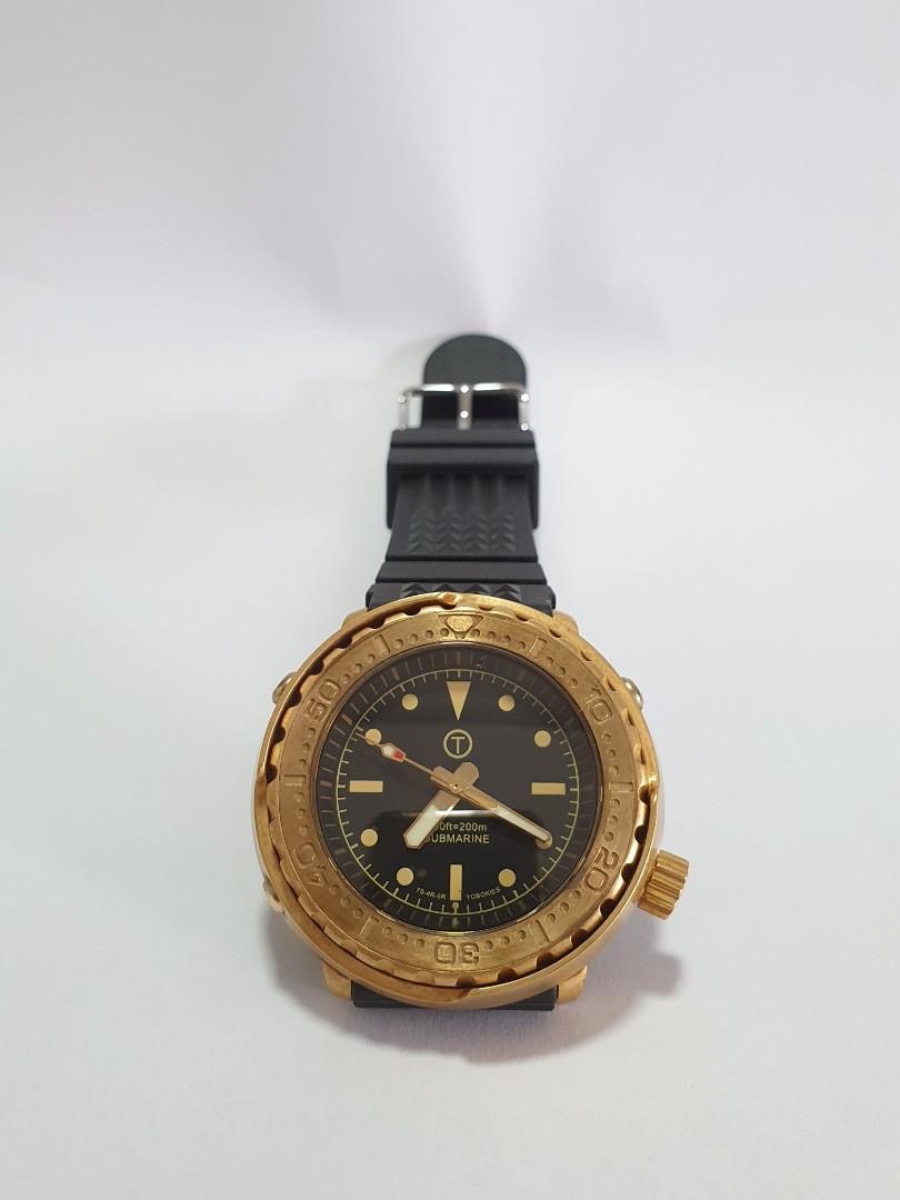 Beautiful bronze heimdallr NH35 tuna mod