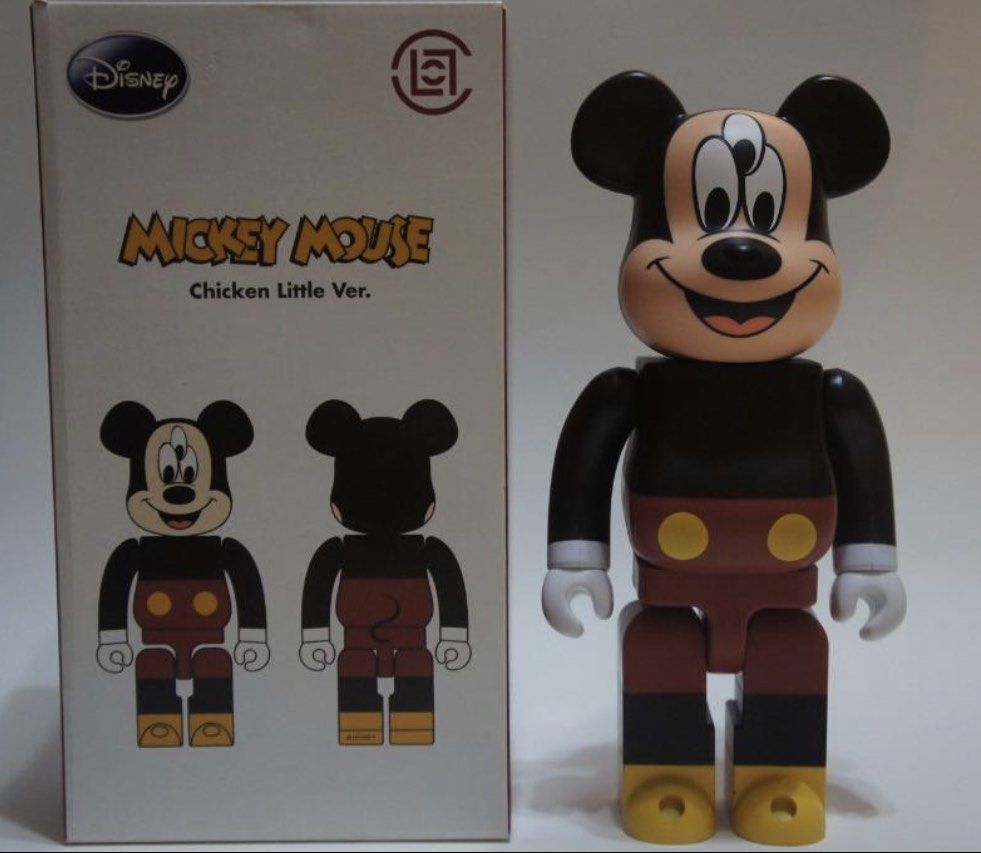 Be@rbrick Clot 3 eyes Mickey Mouse bearbrick 400%, 興趣及遊戲