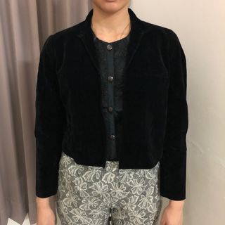 Black Blazer Suede