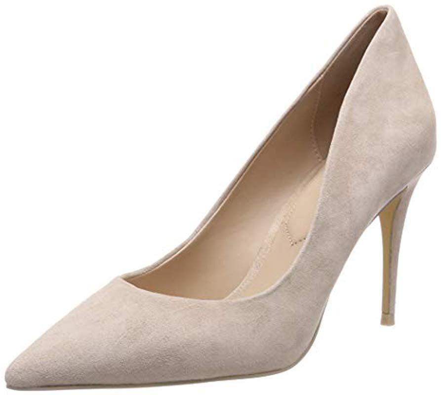 BNIB Authentic ALDO TRAYCEY 31 UNWORN Slip Ons Heels Women s Cassedy Closed Toe Pumps Heels Size US 5 EU 35 UK 2 Light Beige