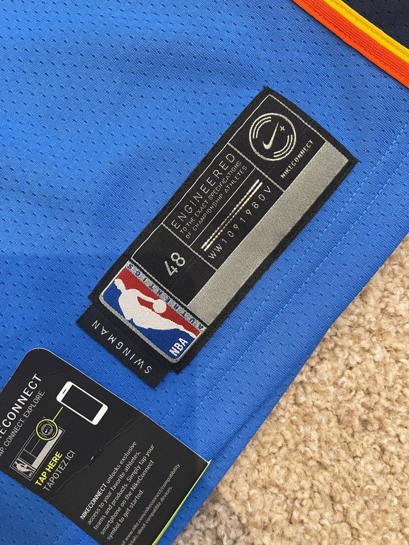 Paul George Oklahoma City Thunder Nike Swingman Jersey - Icon Edition - Blue