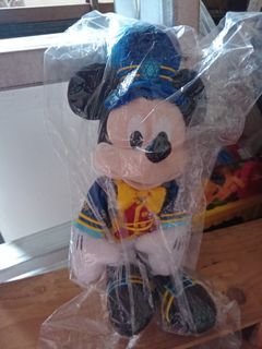 Boneka mickey mouse 14th anniversary Hong Kong Disneyland