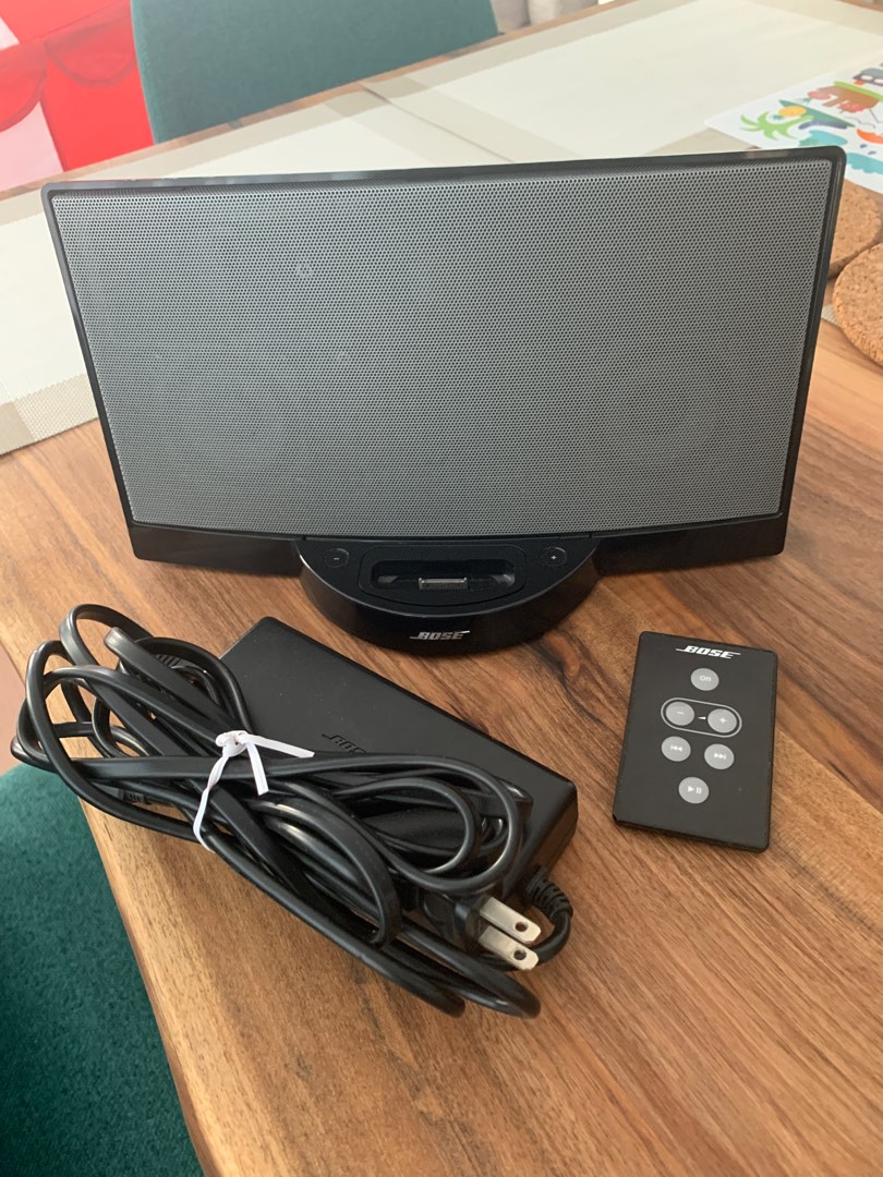 Bose Sounddock Series 1 with remote, 音響器材, Soundbar、揚聲器、藍牙喇叭、耳擴 Carousell