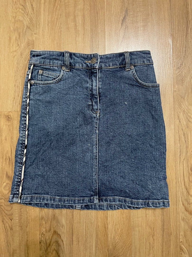 Burberry 2025 jean skirt
