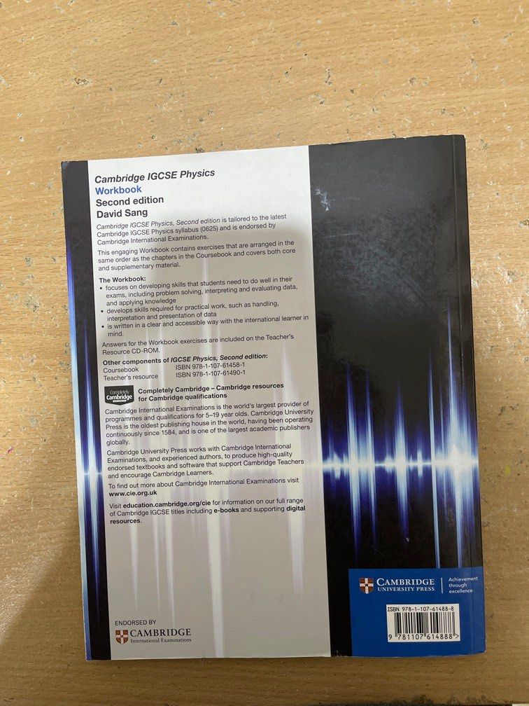 Cambridge igcse physics workbook second edition buku alat tulis