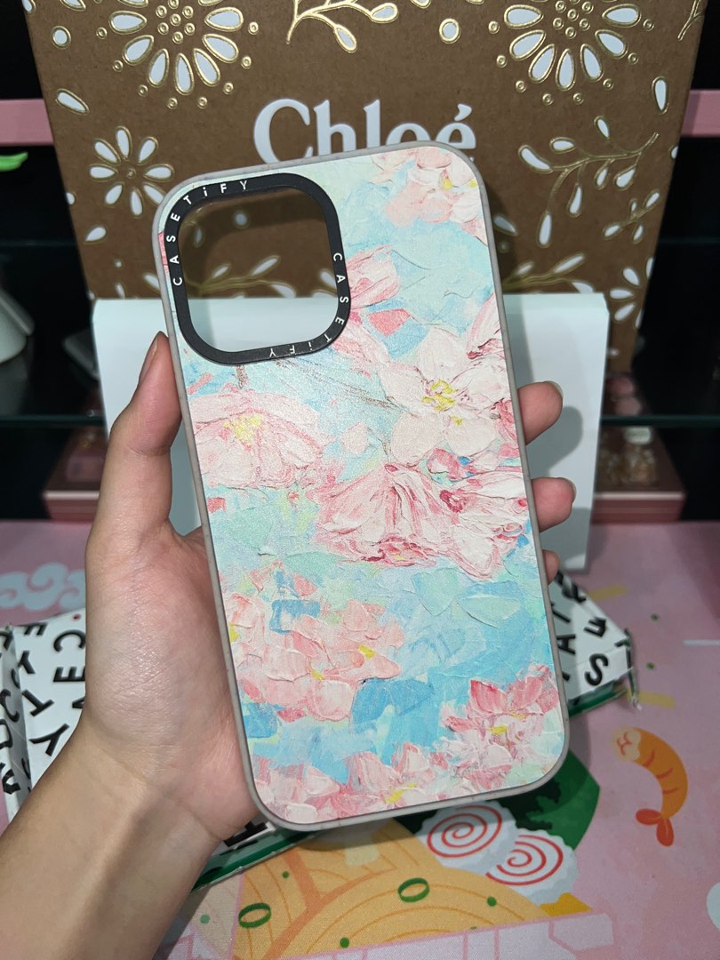 casetify yoshino cherry blossoms case for 13 pro max, Mobile Phones