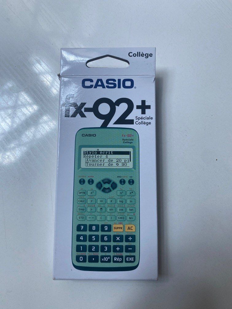 Casio Calculatrice scientifique Casio FX-92 College