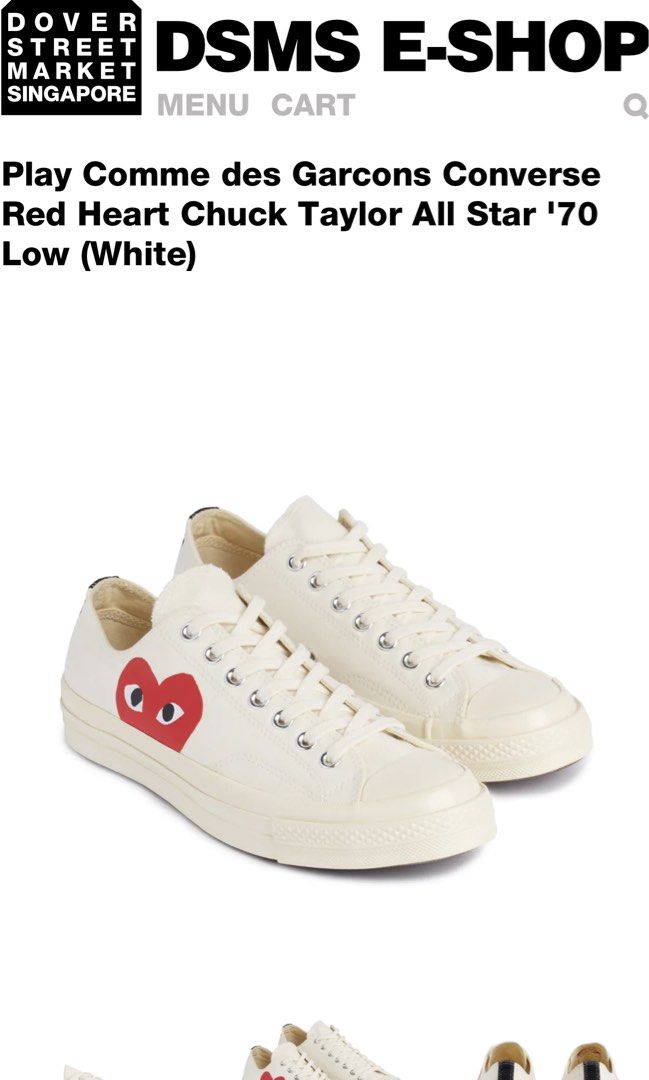 Comme des garcons on sale play in singapore