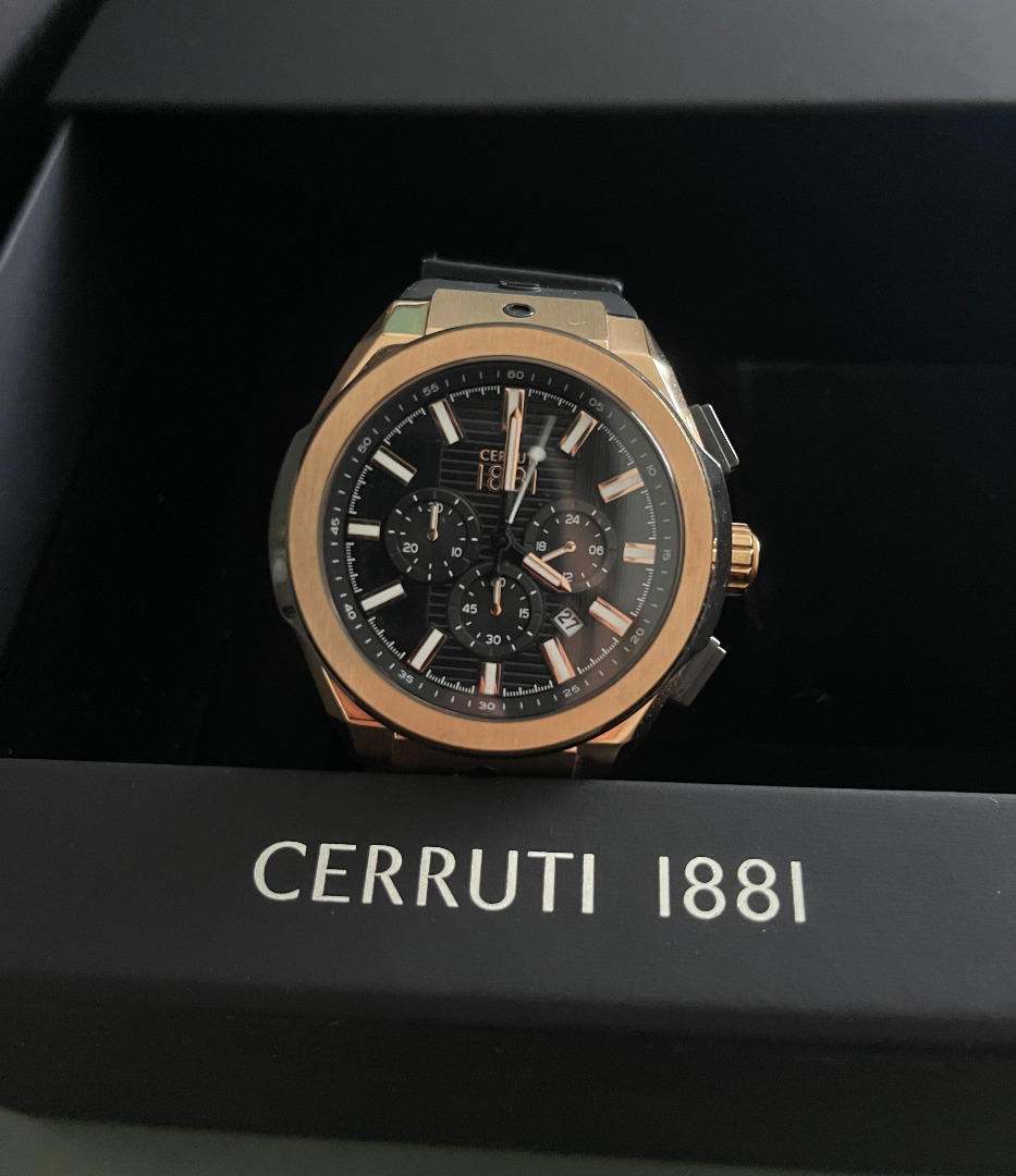 Cerruti 1881 watches rose gold clearance
