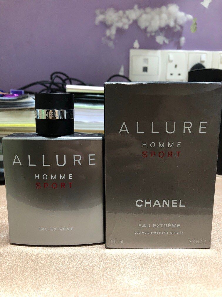 CHANEL ALLURE HOMME SPORT EAU EXTREME 3.4oz / 100ml EDP SPRAY NEW IN BOX  SEALED