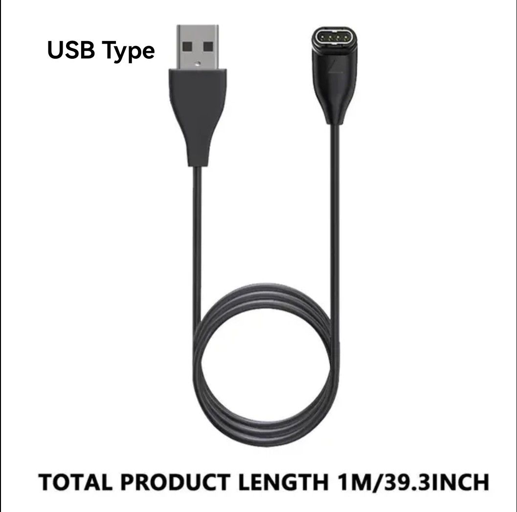 1M USB Charging Cable Charger Cord For Garmin Fenix 5 5S 5X Forerunner 935  Watch