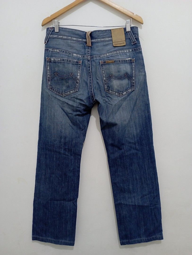 Chevignon Jeans (Category: Jeans) located in Cavite. Submitted by benta_bounce (Listing ID 1217701592, Image 2). Description: Chevignon Jeans Size 31 on Tag 15.5" waist 37.5" length 10.5" thighs 8" hem Excellent Condition 300php only + SF.