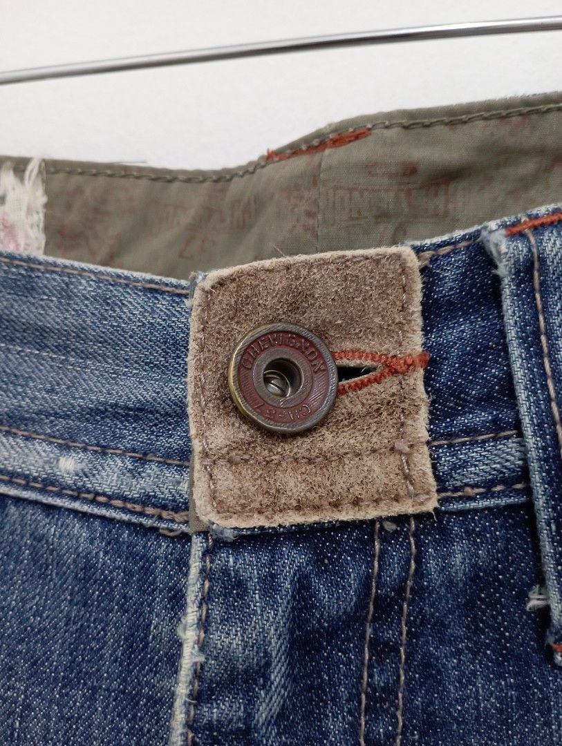 Chevignon Jeans (Category: Jeans) located in Cavite. Submitted by benta_bounce (Listing ID 1217701592, Image 3). Description: Chevignon Jeans Size 31 on Tag 15.5" waist 37.5" length 10.5" thighs 8" hem Excellent Condition 300php only + SF.